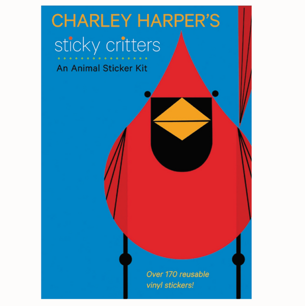 Charley Harper’s Sticky Critters: An Animal Sticker Kit