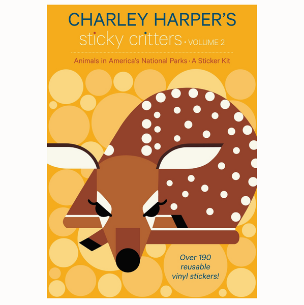 Charley Harper's Sticky Critters, Volume 2: Animals in America's National Parks Sticker Kit