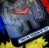 Redneck Mothman Sticker