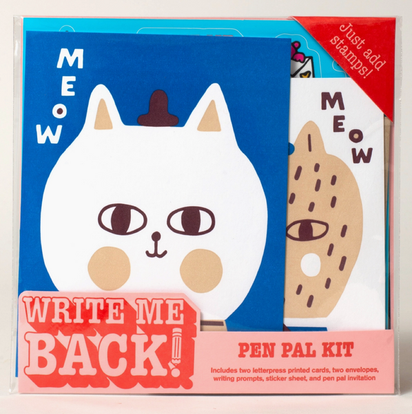 Write Me Back Pen Pal Kit - Cats Meow
