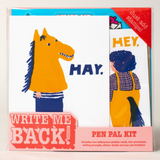 Write Me Back Pen Pal Kit - Hey Horses