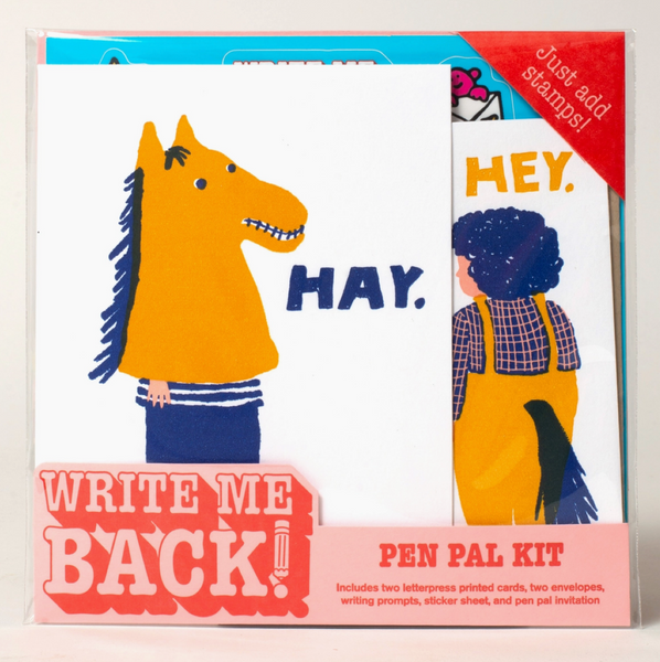 Write Me Back Pen Pal Kit - Hey Horses