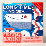 Write Me Back Pen Pal Kit - Long Time No Sea