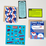 Write Me Back Pen Pal Kit - Long Time No Sea