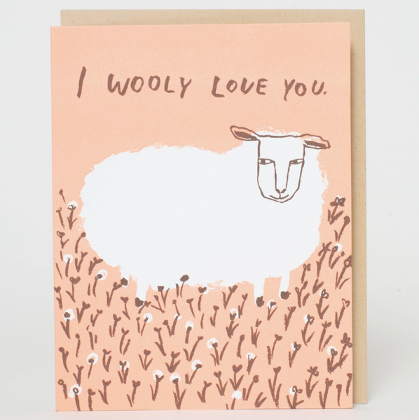 Sheep I Wooly Love You Card