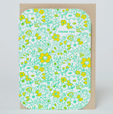 Letterpress Floral Thank You Cards Boxed Set