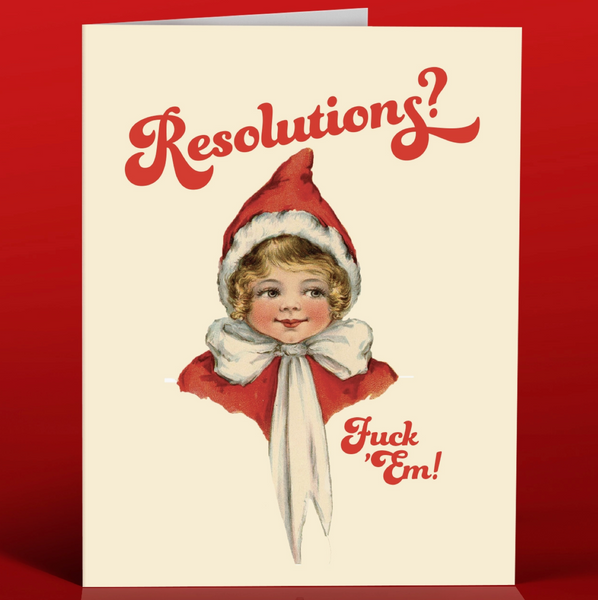 Resolutions? Holiday Card