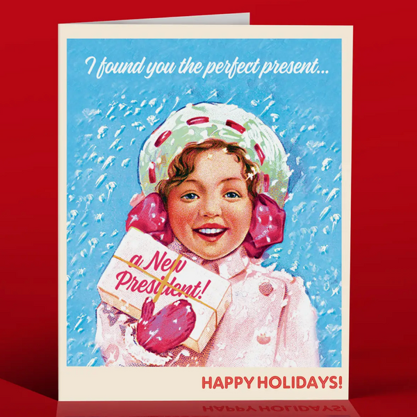 Found You The Perfect Present Holiday Card