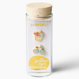 Bicycle + Dog Basket Earrings