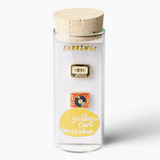 Record Player + Tape Earrings