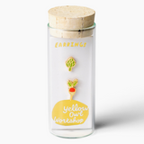 Radish + Artichoke Earrings