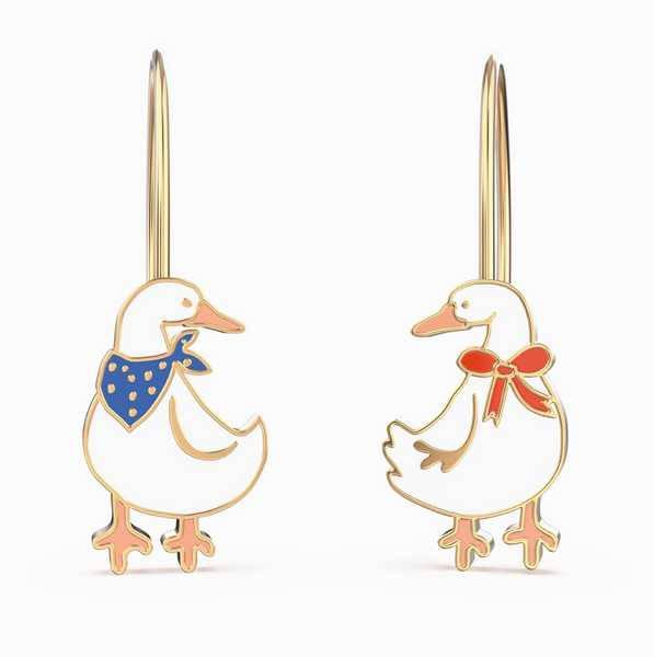 Silly Geese Dangle Earrings