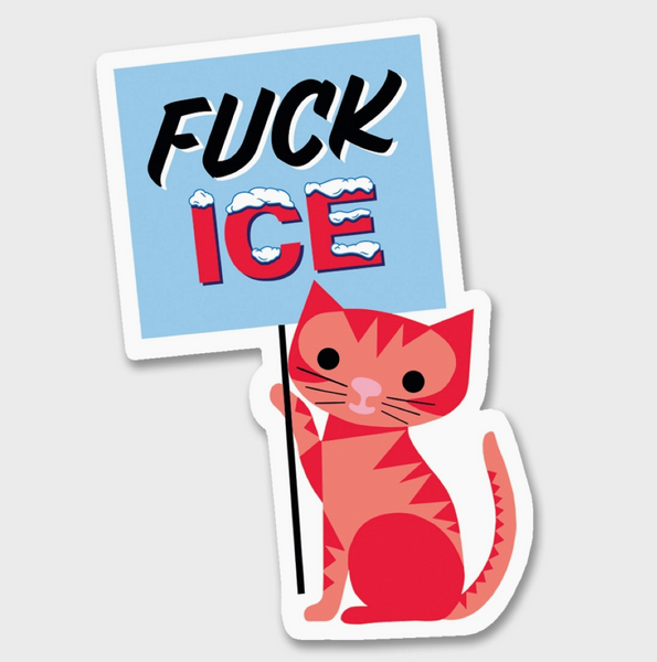 Kitty Fuck ICE Sticker