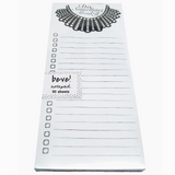 Ruth Bader Ginsburg To Do List Notepad