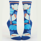 Blue Q Women's Crew Socks - Cool Ass Grandma
