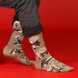 Blue Q Men's Crew Socks - Fuck Work