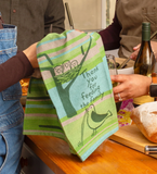 Woven Dish Towel - Feeding The Family