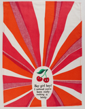 Cotton Dish Towel - Hey Girl Hey