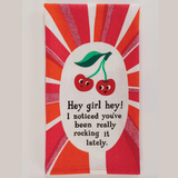 Cotton Dish Towel - Hey Girl Hey