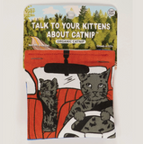 Blue Q Catnip Cat Toy - Talk To Your Kittens About Catnip