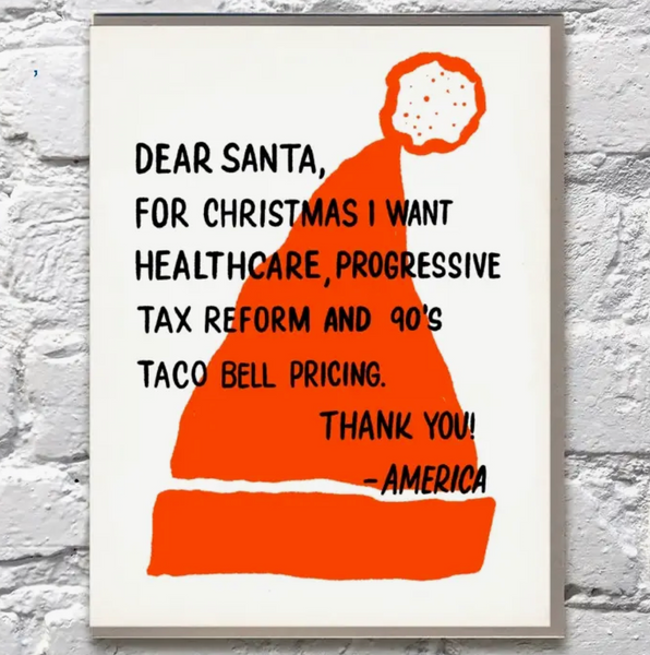 Dear Santa Holiday Card