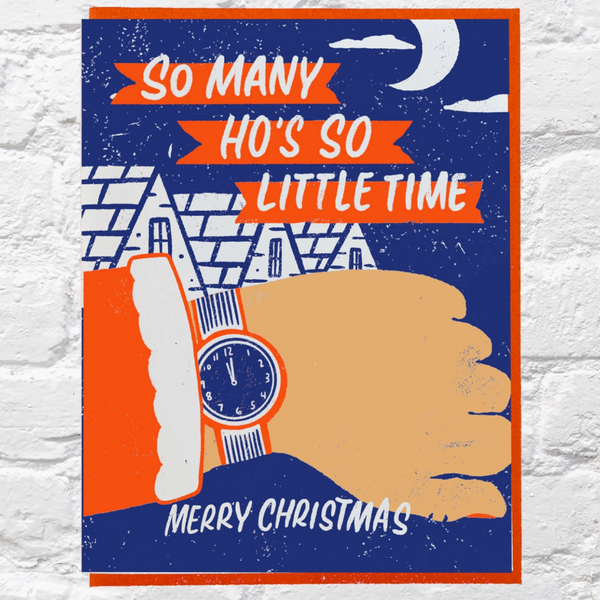 So Many Ho's Holiday Card