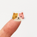 Cats Clear Sticker Sheet