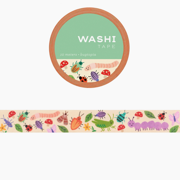 Washi Tape - Bugtopia