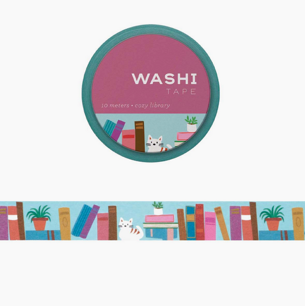 Washi Tape - Cozy Library