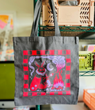 Mothman Ate My Marshmallows Tote Bag