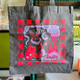 Mothman Ate My Marshmallows Tote Bag