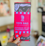 Mothman Ate My Marshmallows Tote Bag