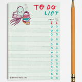 Reading Octopus To Do List Notepad