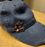 Mothman With Banjo Enamel Pin