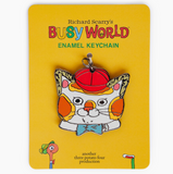 Richard Scarry Huck Cat Enamel Keychain
