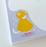 Rainy Day Cat Notepad