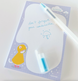 Rainy Day Cat Notepad