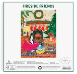 Fireside Friends 1000 Piece Puzzle in Square Box