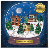 Winter Snow Globe 500 Piece Foil Puzzle