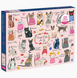 Cool Cats A-Z 1000 Piece Family Puzzle