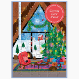 Cozy Cabin Greeting Card Puzzle