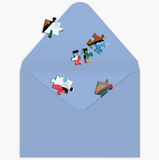 Cozy Cabin Greeting Card Puzzle