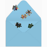 Winter Lights Greeting Card Puzzle