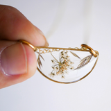 Flower Resin Necklace - Luna Meadow