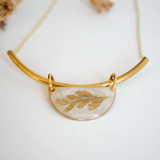 Flower Resin Necklace - Radiance Midas