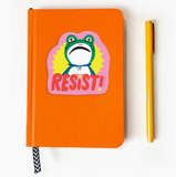 RESIST Frog Sticker
