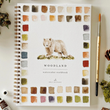 Woodland Watercolor Workbook