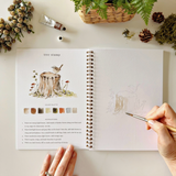 Woodland Watercolor Workbook