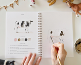 Farm Watercolor Workbook