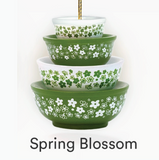 Resin Ornament - Miniature Pyrex Bowl Stack